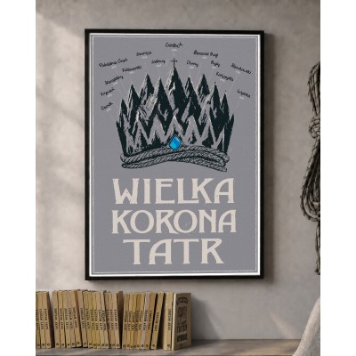 Wielka Korona Tatr – Plakat...